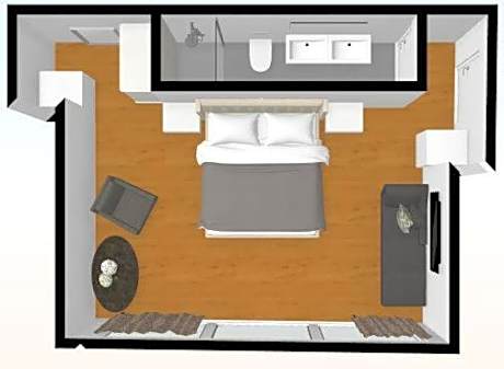 Penthouse with City View