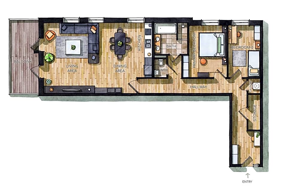 12, Apartments, 4-6 Pers, Central, Stunning View, Near Supermarket & Public Transport