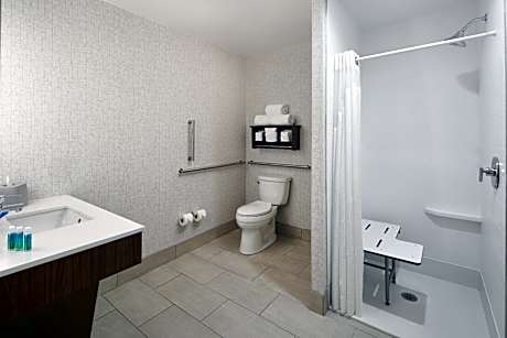 King Room with Roll-In Shower - Disability Access