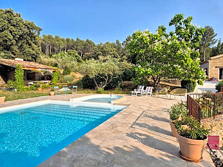 Gîtes Mas des rochers - Romance tropicale avec Spa