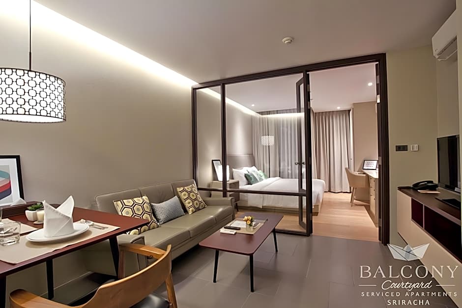 Balcony Courtyard Sriracha Hotel & Serviced Apartments