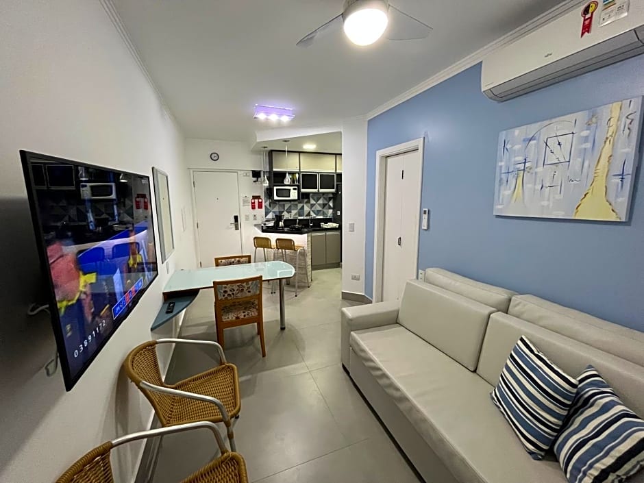 FLAT RIVIERA COM VISTA MAR A 150m DA PRAIA !