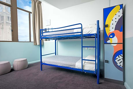 Quadruple Room with 4 Bunk Beds and Shared Bathroom (4 Adults)