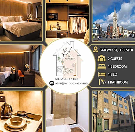 Modern 1-Bed Studio 4D Close to Royal Infirmary & DMU