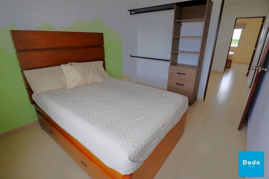 Residencial privado con alberca a 3 min. de la playa