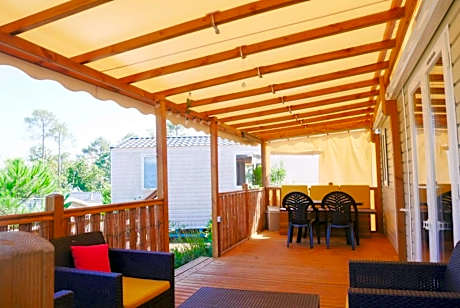 Vue bassin Arcachon mobil-home top 8 personnes by Vayny