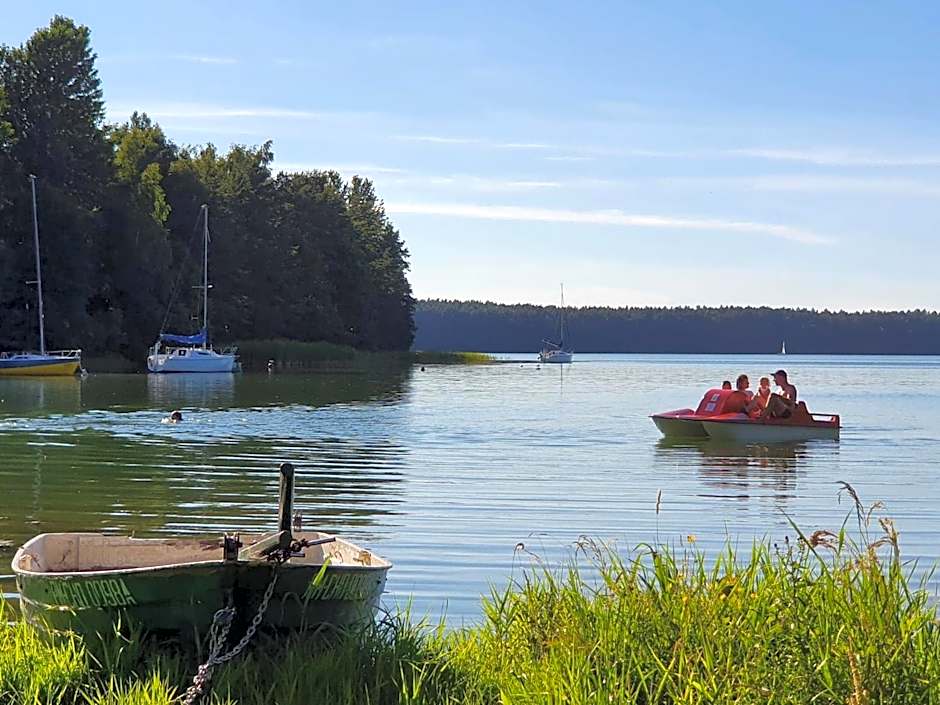 MILOCHÓWKA - dom drewniany bliźniak