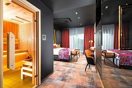 Deluxe rooms with sauna