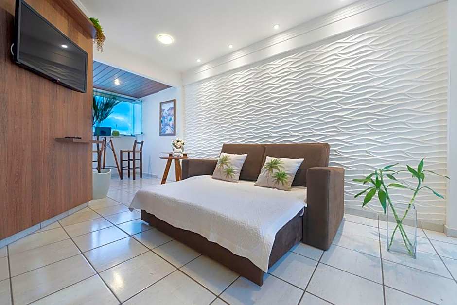 Vista Mar da PRAIA de PONTANEGRA 2 quartos Wifi 55 MB capacidade para até 6 pessoas e PET friendly