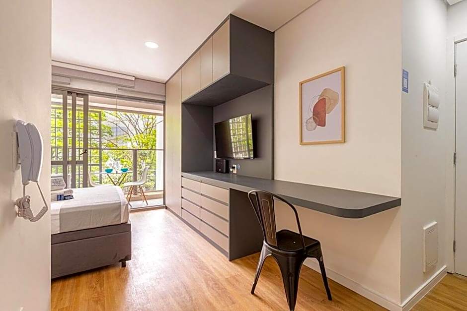 Easy Star - Lindo Studio no Brooklin ao lado Av. Santo Amaro! - ZT01H