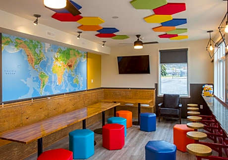 Family Room with Shared Bathroom