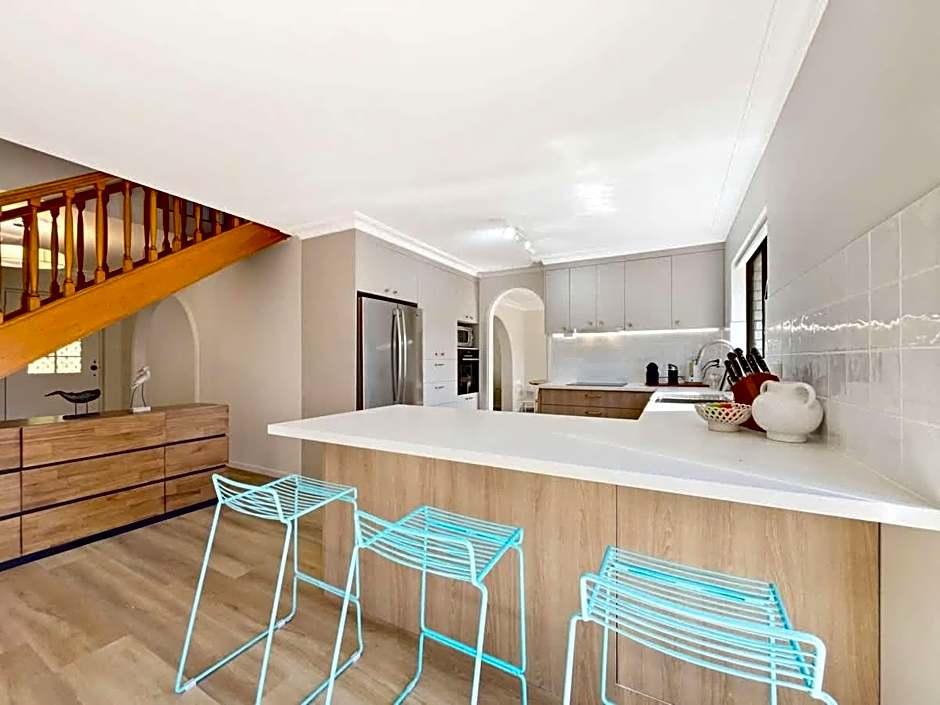 Bribie Beach House with Pool - Walk to Surf & Shops