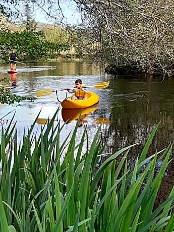 Appartement en lisière de forêt avec étang