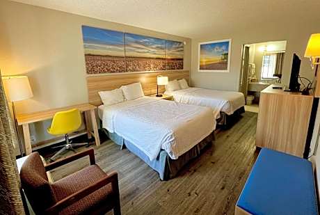 Standard Double Room with Two Double Beds - Non-Smoking
