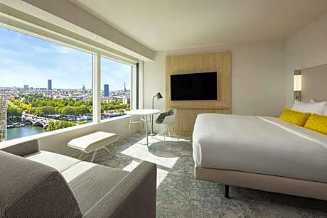 Family Room with Eiffel Tower View