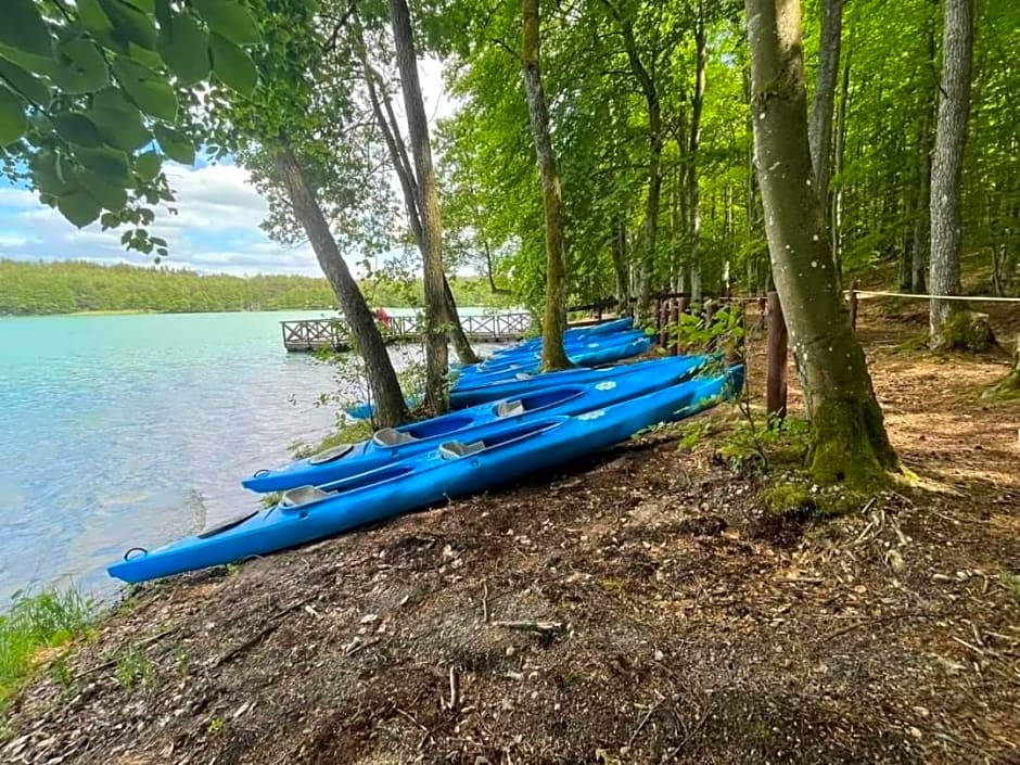 Domek z basenem nad jeziorem Gwiazdy, Ostoja Bukowo, Kaszuby