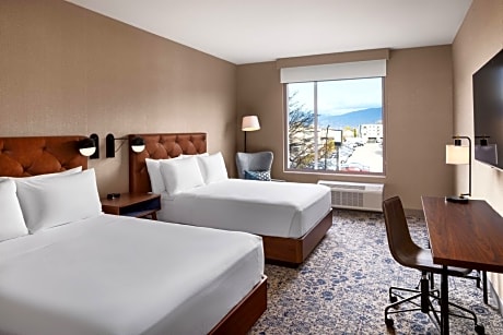 Queen Room with Two Queen Beds and City View