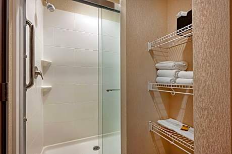1 King Bed Non-Smoking Executive Room Work Desk Microwave Fridge Wi-Fi Shower Only Full Breakfast