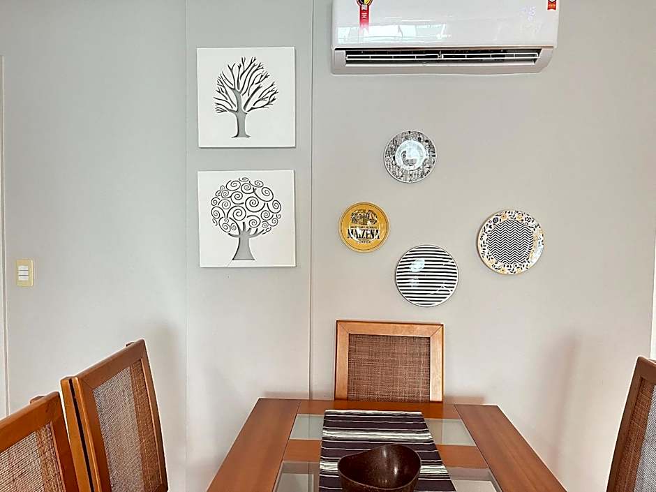 B931 Apto 3 quartos p/ 7 pessoas em Bombinhas SC