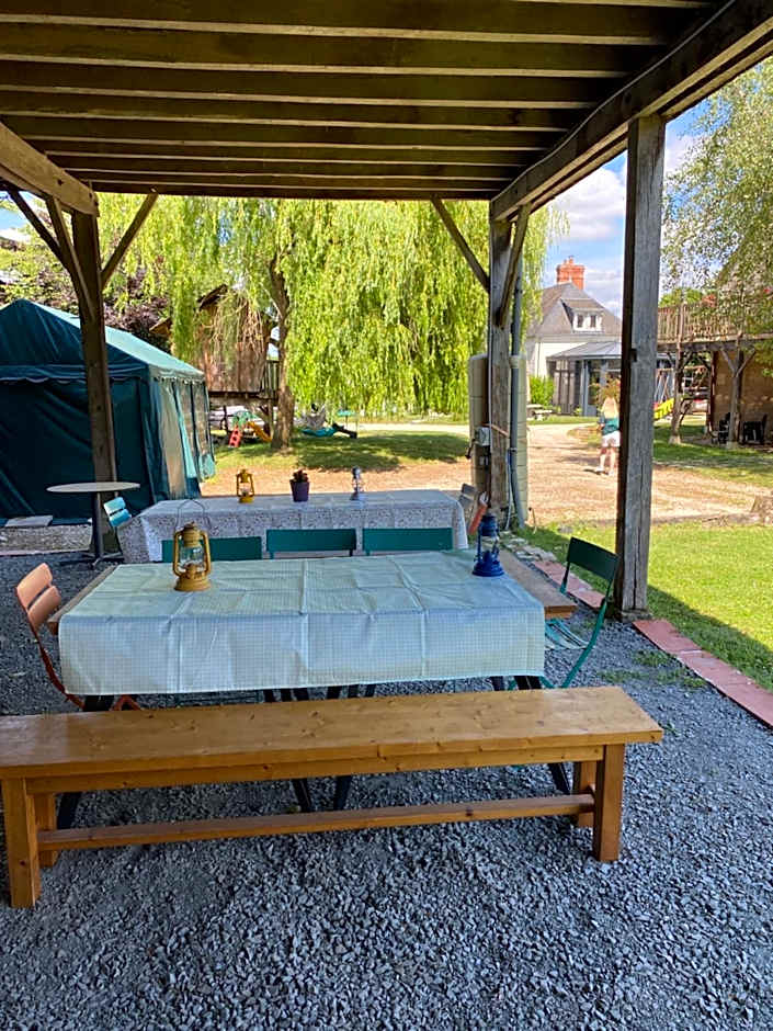 Les Mariniers Chambres d'Hôtes à la campagne avec aire de jeux - Spa nordique en option