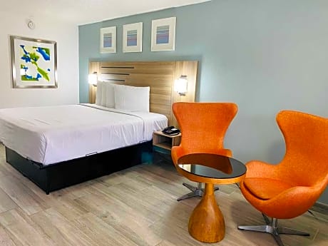 1 King Suite, Efficiency, Nonsmoking