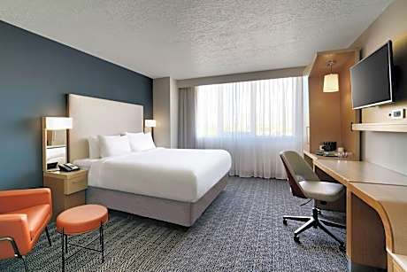 Room, 1 King Bed with Sofa bed (Mobility/Hearing Accessible, Tub) (1 King Bed and 1 Double Sofa Bed)