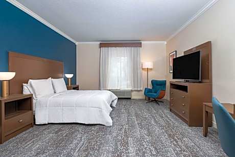 King Room with Tub and Grab Bars - Mobility/Hearing Accessible - Non-Smoking