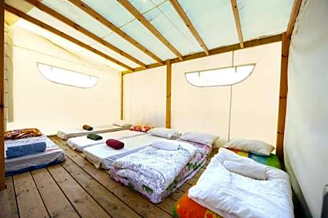 Private Tent with Shared Bathroom