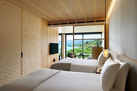 Lake Chuzenji View, Guest room, 2 Double, Balcony