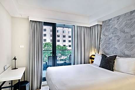Queen Room with Balcony (Accessible Facilities in Selected Rooms)