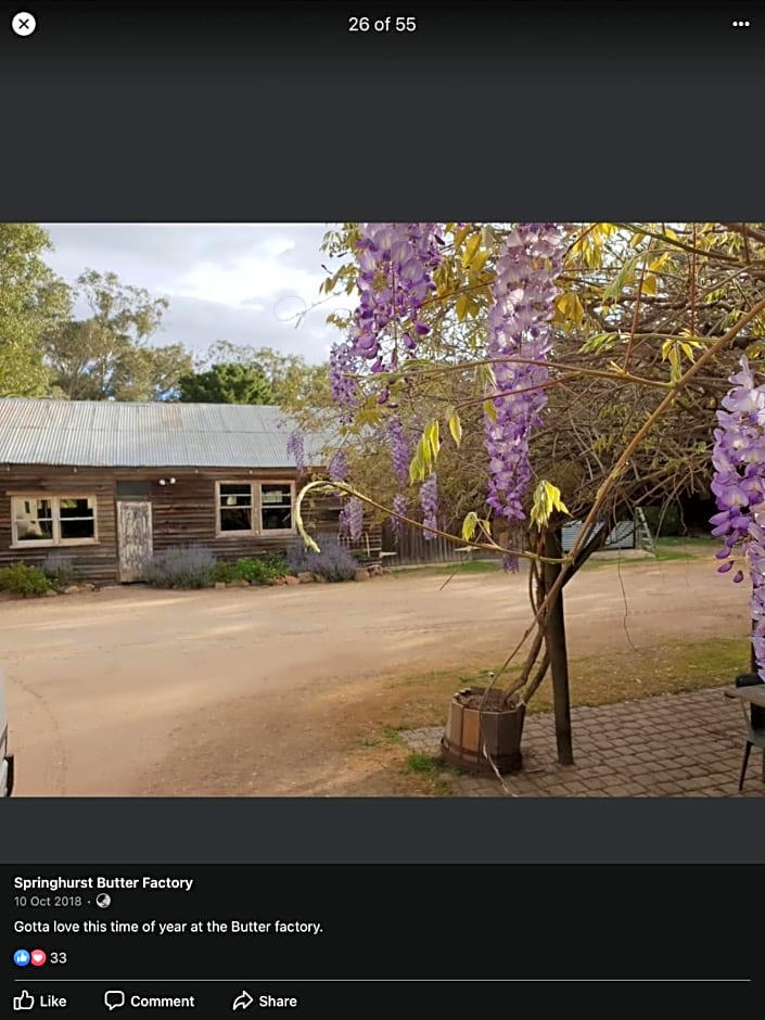 The Old Butter Factory at Springhurst Estate