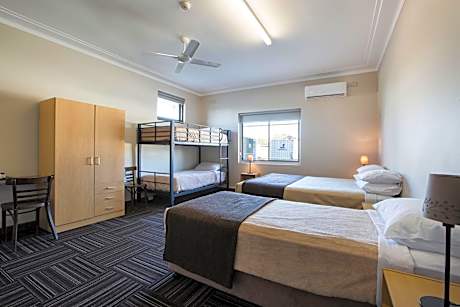 Economy Family Room with Shared Bathroom