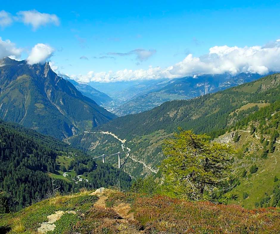 Gruppenhaus im Walliser Alpstyle