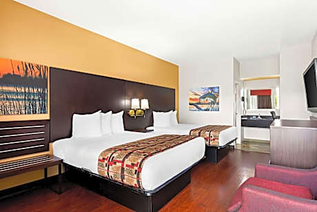 Double Room with Two Double Beds - Upper Floor - smoking