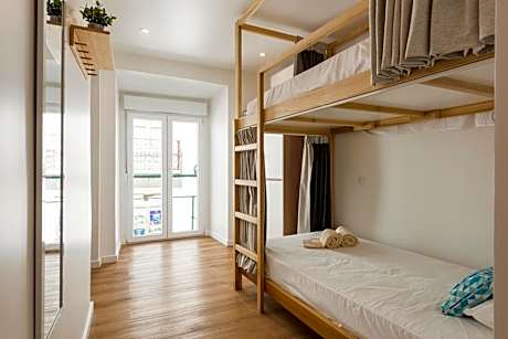 Bed in 6-Bed Female Dormitory Room