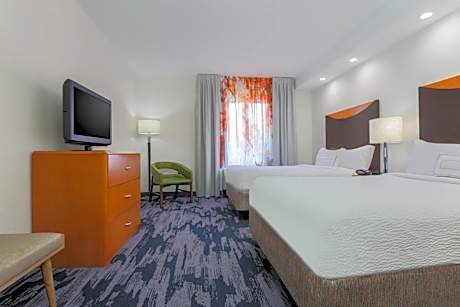 Studio with Two Double Beds and Sofa Bed