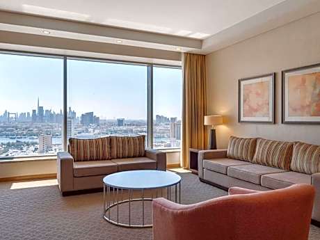 Corner Suite city and creek view