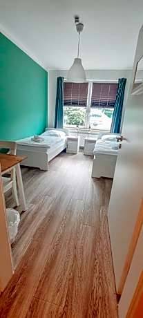 Zweibettzimmer "Grün" in zentraler Lage