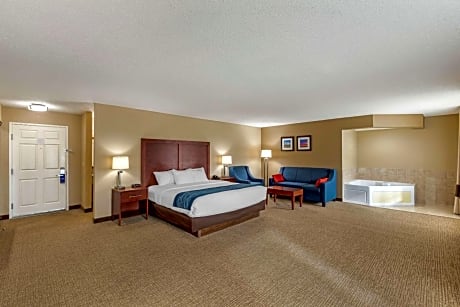 King Room with Fireplace - Non-Smoking