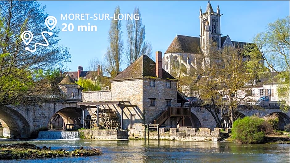 Kabanéo - gîte et sauna- Samois sur Seine - Forêt de Fontainebleau