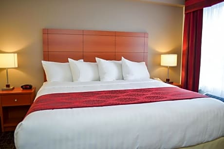 1 King Bed - Non-Smoking, Pillowtop Bed, 37 Inch Lcd Television, Microwave And Refrigerator, Full Breakfast