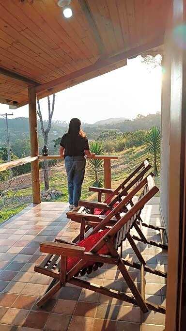 Morada da colina casa de campo