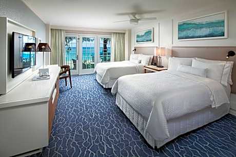 GUEST ROOM, DELUXE, DOUBLE/DOUBLE, OCEAN FRONT