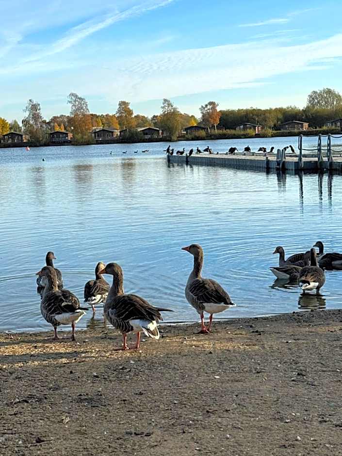 Hot tub retreat at Tattershall Lakes