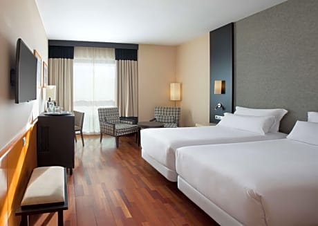 Family Adjoining Room (3 Adults + 1 Child)