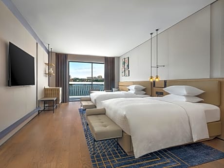 Deluxe, Guest room, 2 Double, Whirlpool