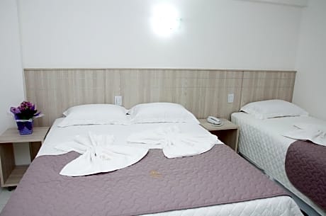 Luxury Triple Room with One Double Bed and One Single Bed