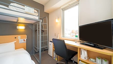 Room with Double Bed and Bunk Bed - Smoking