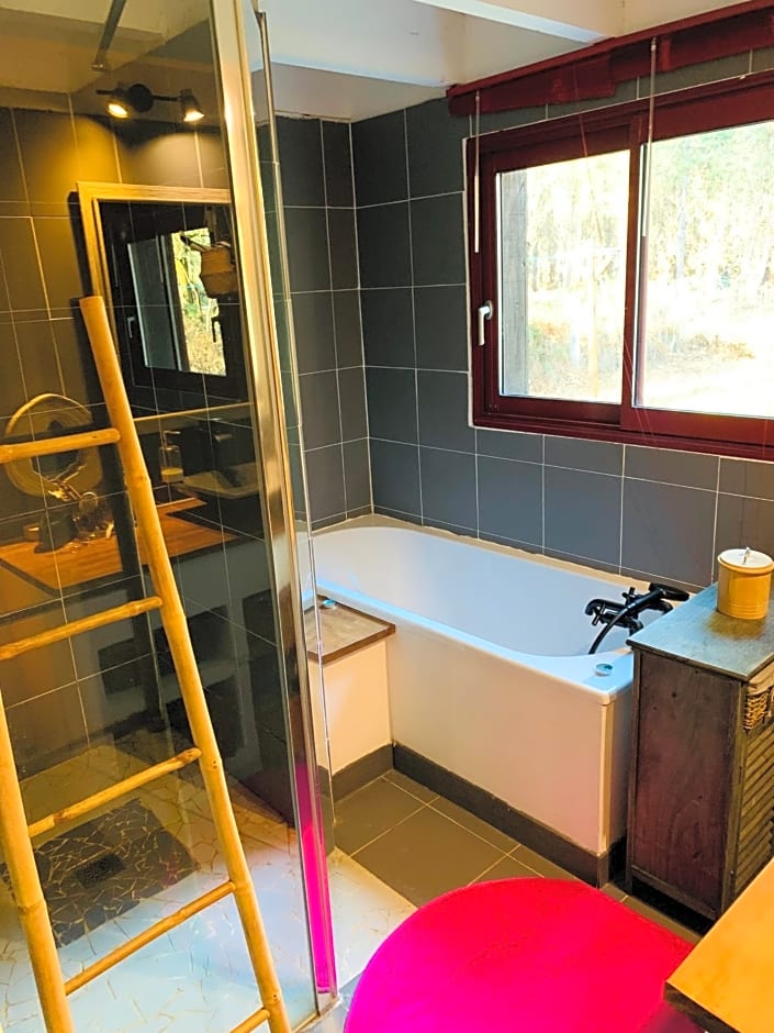 Hacienda de la Canopée avec piscine chauffée au sel