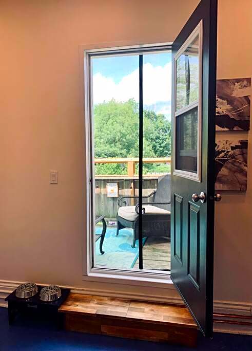 Pet-Friendly Space #3 at Doggy Digs, King Bed and Office